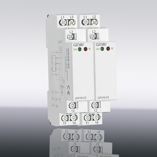 三相電壓監控小型繼電器 GRV8-03 電梯相序 380v 220v